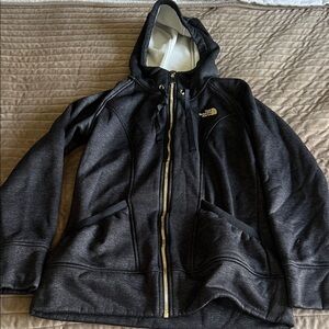 The North Face Charcoal Full-Zip Hoodie